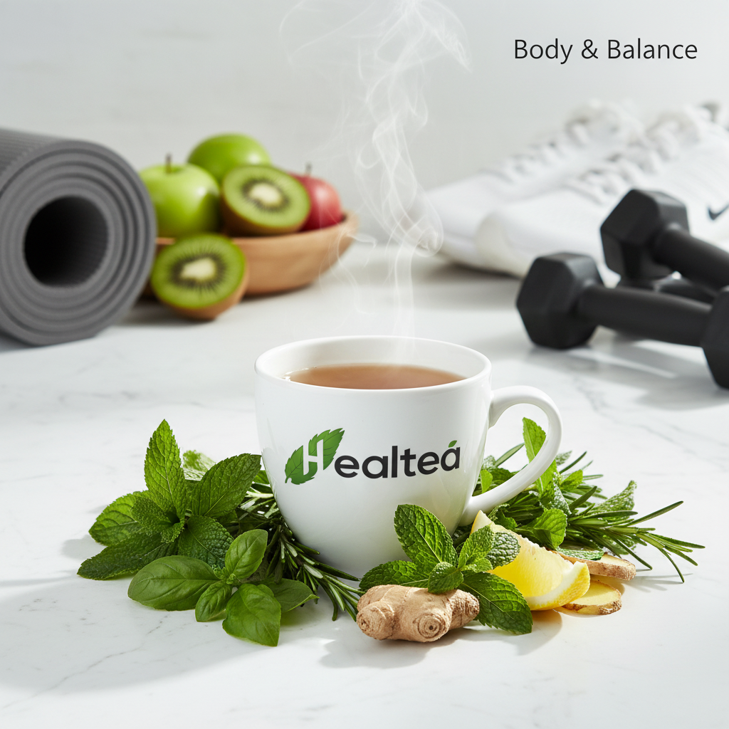Body & Balance – Kruidenthee voor een actieve en gezonde levensstijl van Healtea